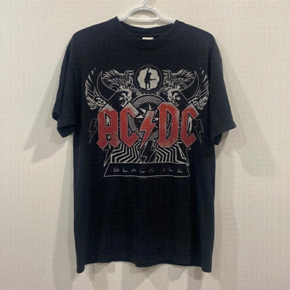 2008 ACDC Black Ice Graphic Tee